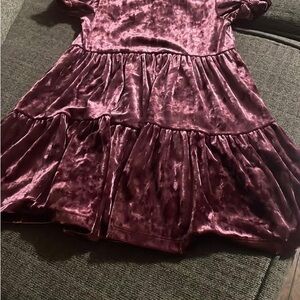 OshKosh B'gosh Velvet Maroon Dress